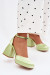 Sandále na opätkoch model 226914 Step in style