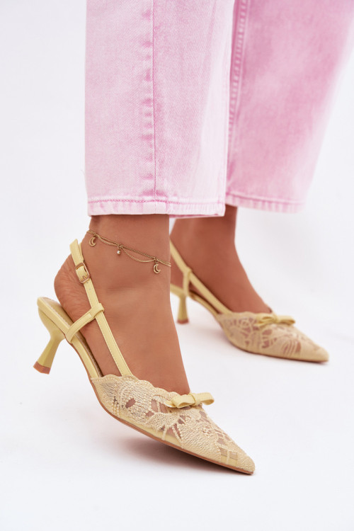 Sandále na opätkoch model 226926 Step in style