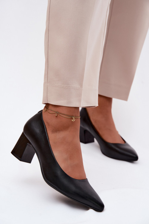 Lodičky na opätku model 227159 Step in style