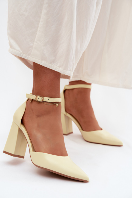 Lodičky na opätku model 227167 Step in style