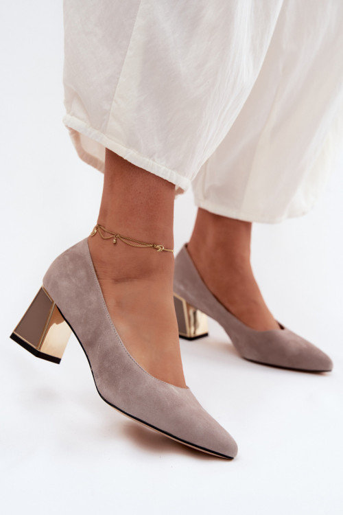 Lodičky na opätku model 227169 Step in style