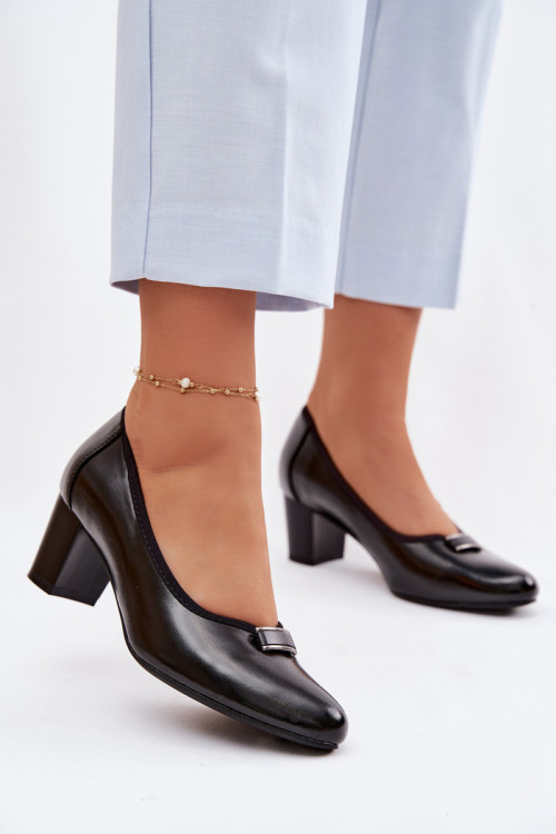 Lodičky na opätku model 227171 Step in style