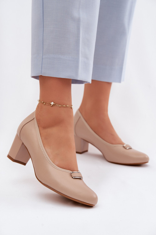 Lodičky na opätku model 227173 Step in style