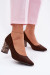 Lodičky na opätku model 227176 Step in style