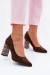 Lodičky na opätku model 227177 Step in style