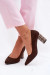 Lodičky na opätku model 227176 Step in style
