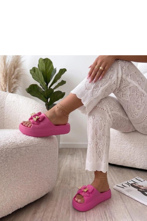 Klapky na platforme model 227254 Solea