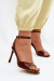 Sandále na opätkoch model 227434 Step in style