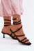 Sandále na opätkoch model 227451 Step in style
