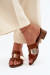Klapky na opätku model 227456 Step in style