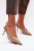 Sandále na opätkoch model 227441 Step in style