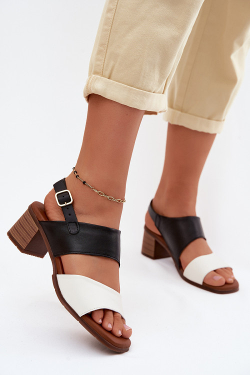 Sandále na opätkoch model 227912 Step in style