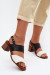 Sandále na opätkoch model 227912 Step in style Sandále na opätkoch model 227912 Step in style