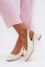 Sandále na opätkoch model 227920 Step in style Sandále na opätkoch model 227920 Step in style