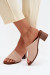Klapky na opätku model 227930 Step in style Klapky na opätku model 227930 Step in style