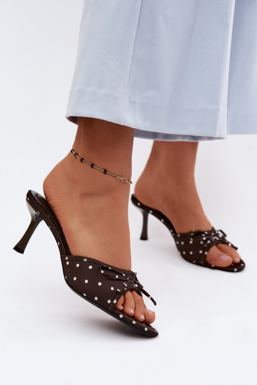 Klapky na opätku model 227939 Step in style