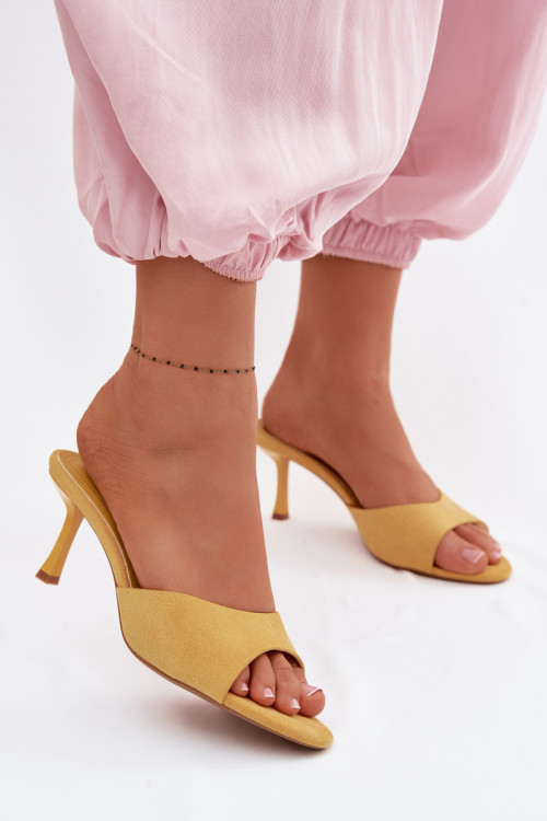 Klapky na opätku model 227941 Step in style