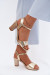 Sandále na opätkoch model 228102 Step in style