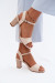 Sandále na opätkoch model 228103 Step in style Sandále na opätkoch model 228103 Step in style