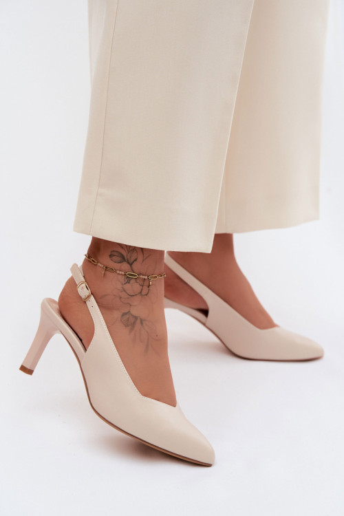 Sandále na opätkoch model 228112 Step in style