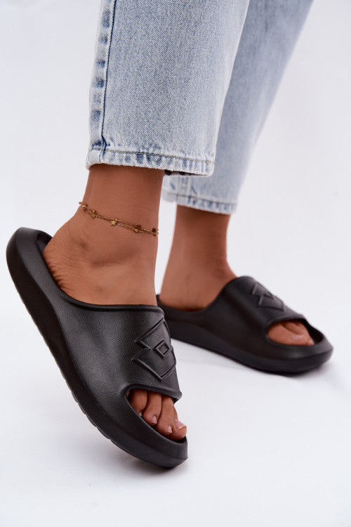 Klapky na platforme model 228368 Step in style
