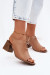 Sandále na opätkoch model 228387 Step in style