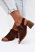 Sandále na opätkoch model 228388 Step in style Sandále na opätkoch model 228388 Step in style