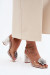 Sandále na opätkoch model 228403 Step in style