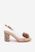 Sandále na opätkoch model 228404 Step in style Sandále na opätkoch model 228404 Step in style