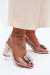 Sandále na opätkoch model 228403 Step in style
