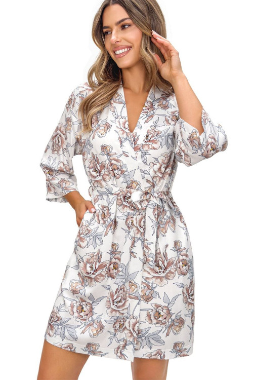 Krátky župan model 228613 Donna