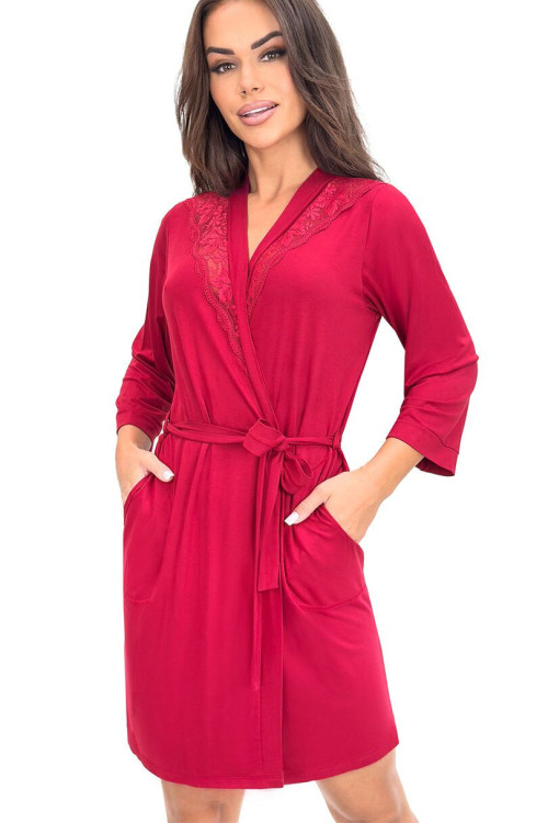 Krátky župan model 228615 Donna