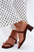 Klapky na opätku model 228794 Step in style Klapky na opätku model 228794 Step in style