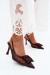 Sandále na opätkoch model 228781 Step in style Sandále na opätkoch model 228781 Step in style