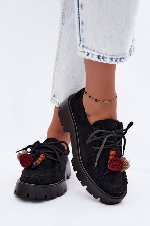 Poltopánky na platforme model 228963 Step in style