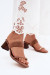 Klapky na opätku model 228978 Step in style Klapky na opätku model 228978 Step in style