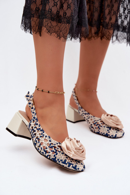 Sandále na opätkoch model 229261 Step in style