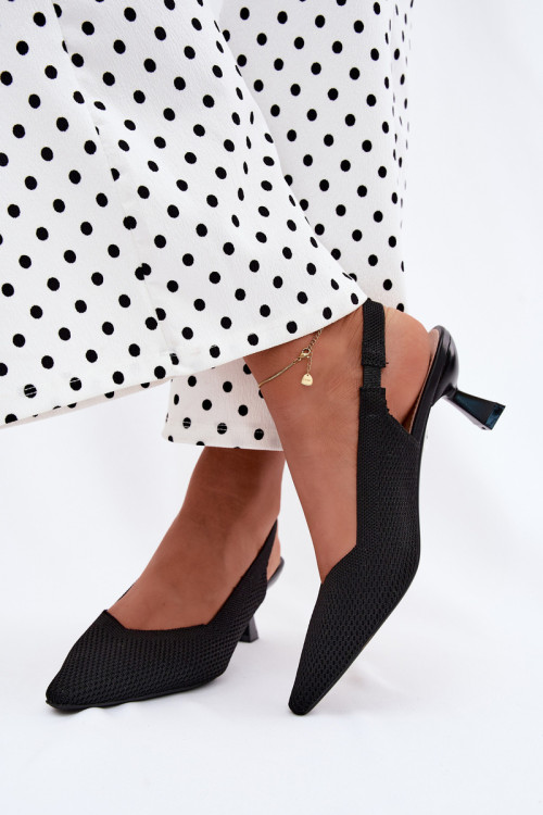 Sandále na opätkoch model 229275 Step in style