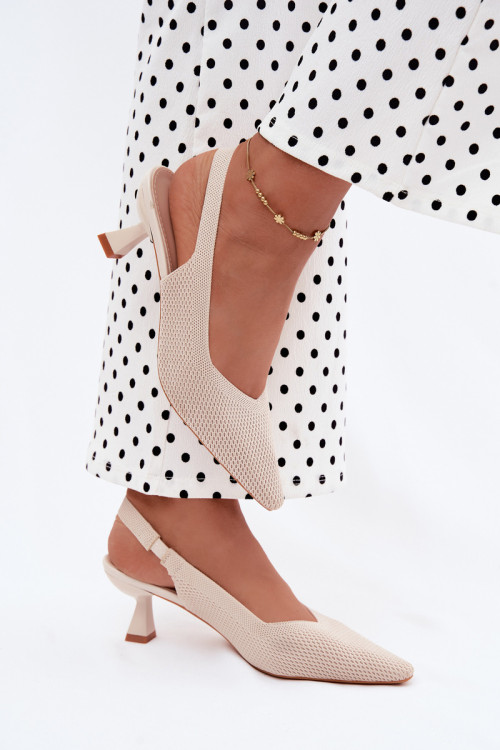 Sandále na opätkoch model 229277 Step in style