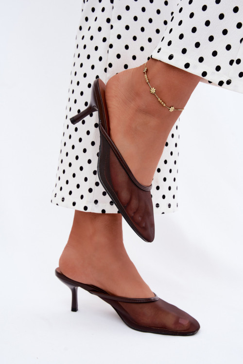 Klapky na opätku model 229284 Step in style