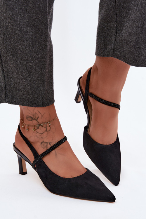 Sandále na opätkoch model 229713 Step in style