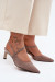 Sandále na opätkoch model 229715 Step in style Sandále na opätkoch model 229715 Step in style