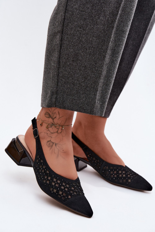 Sandále na opätkoch model 229716 Step in style