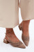 Sandále na opätkoch model 229717 Step in style