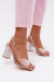Sandále na opätkoch model 229719 Step in style Sandále na opätkoch model 229719 Step in style