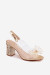 Sandále na opätkoch model 229720 Step in style Sandále na opätkoch model 229720 Step in style