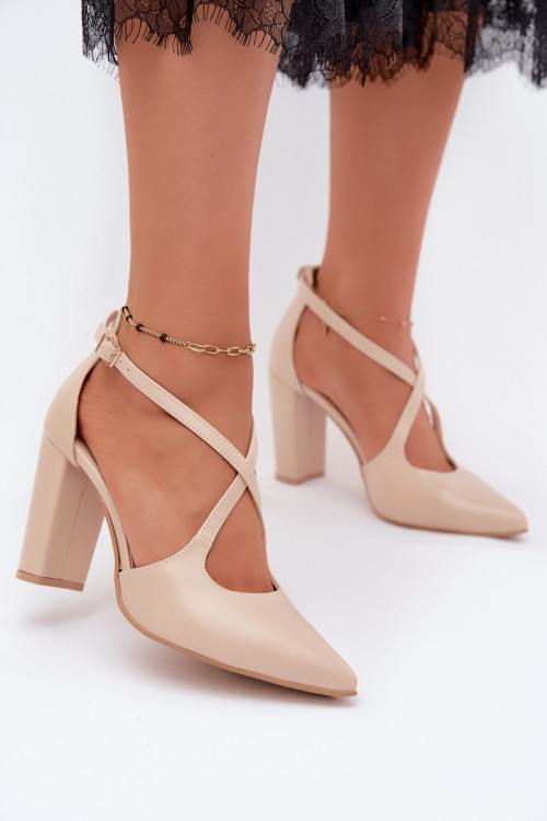 Lodičky na opätku model 229738 Step in style