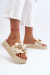 Klapky na platforme model 229724 Step in style Klapky na platforme model 229724 Step in style