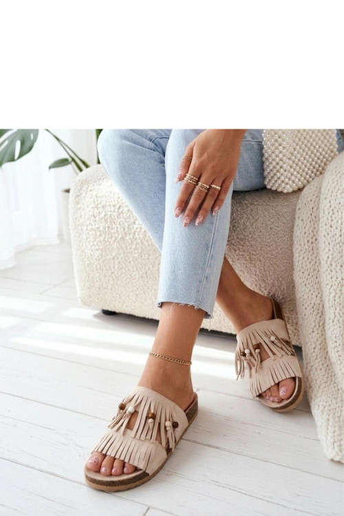 Klapky na platforme model 229766 Solea