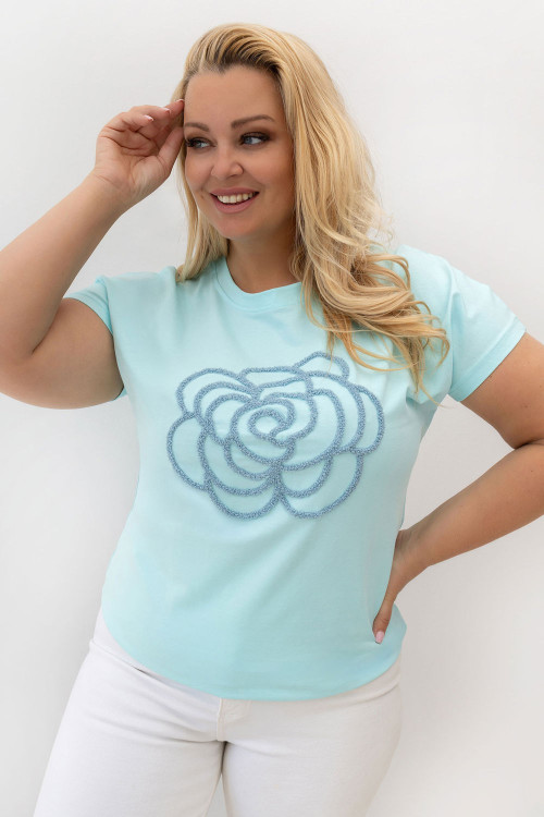 T-shirt plus size model 230448 Relevance